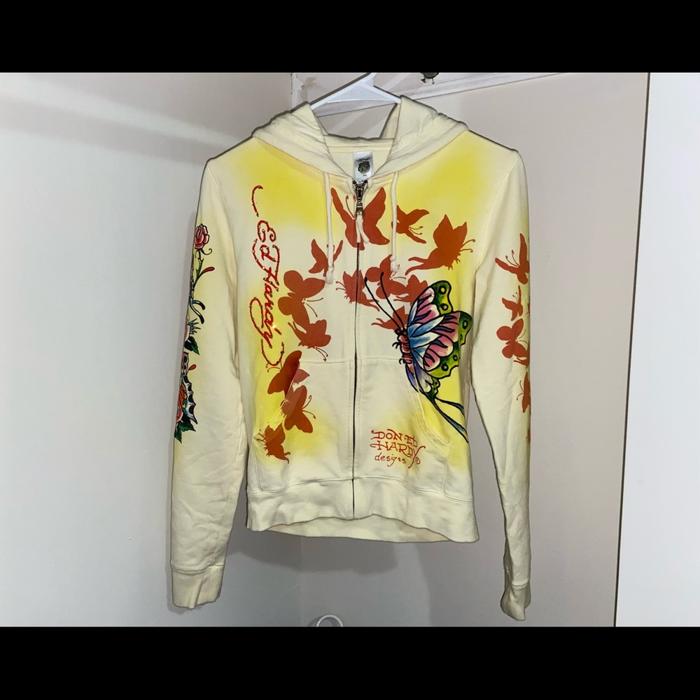Ed Hardy Butterfly Sweater